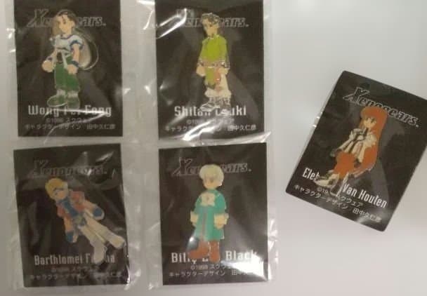 ゼノギアス ピンバッジ5種セット ゼノギアス ピンバッジ5種セット 57mm ZecurePIN(Z安全ピン