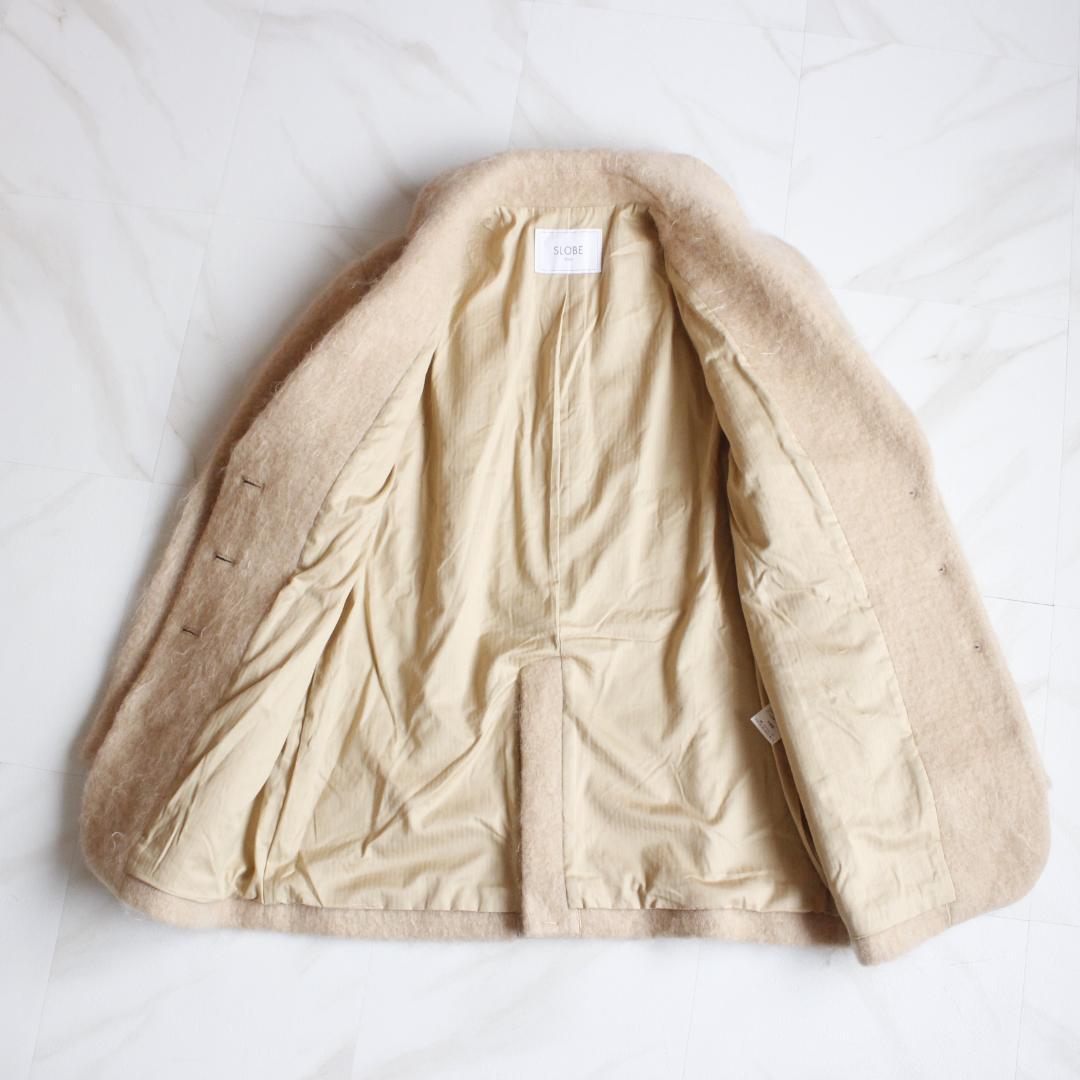 新しいファッション - SLOBE IENA シャギージャケットコート F モヘヤ
