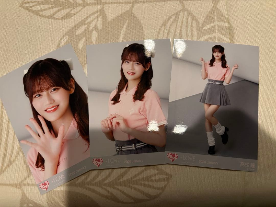 イコラブ 生写真 ポロシャツ 髙松瞳 コンプ - メルカリ