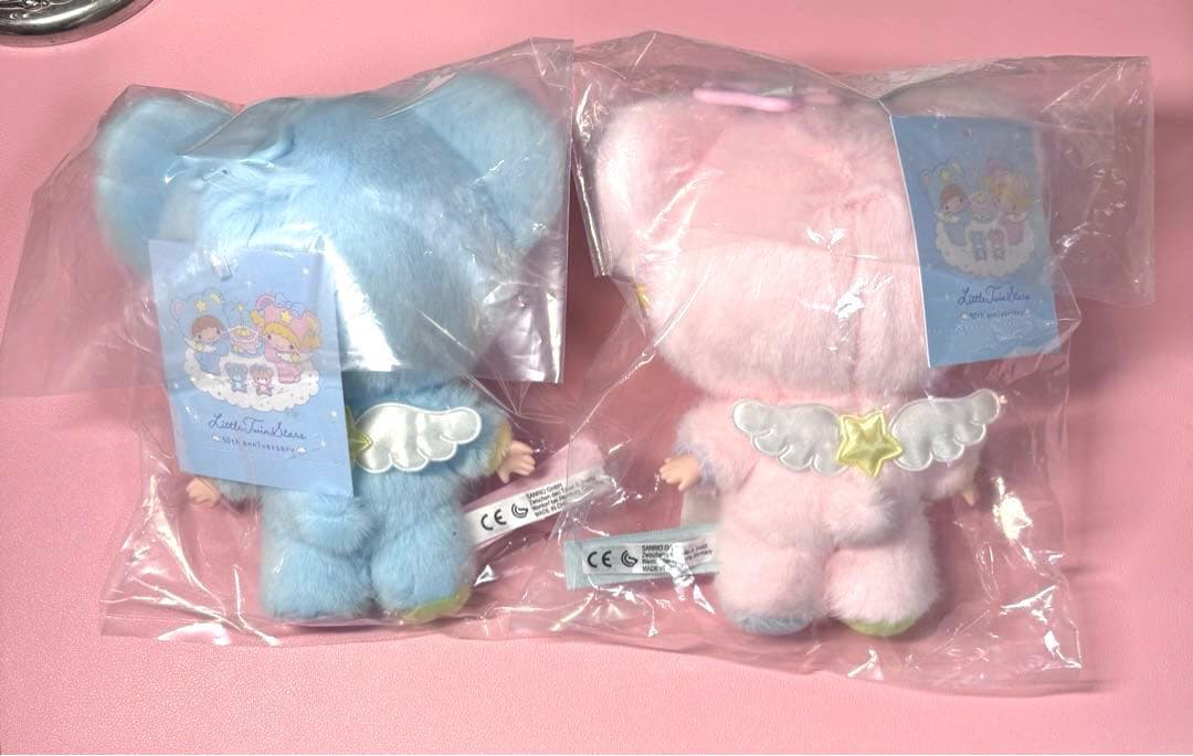 リトルツインスターズ 50周年 星空のエンジェル マスコットホルダー キキララ