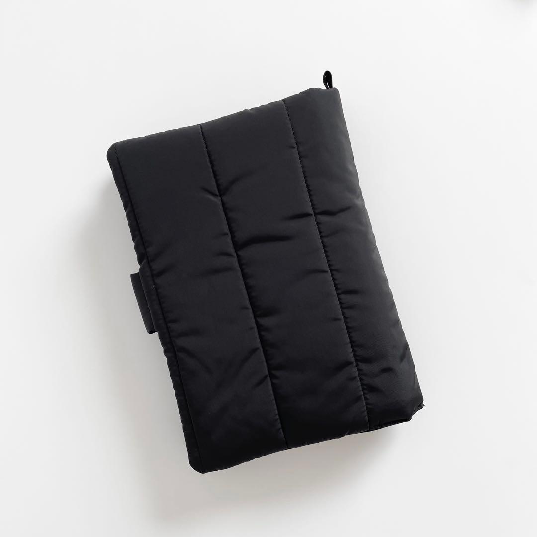 早い者勝ち　韓国　バインダー　カバー　貯金　現金管理　ブラック　リフィル