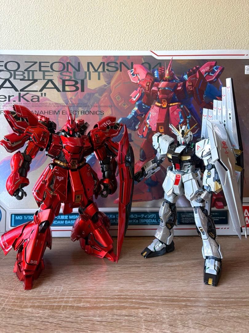 MG 1/100 ver.ka νガンダム サザビー 超メルカリ市中限定出品