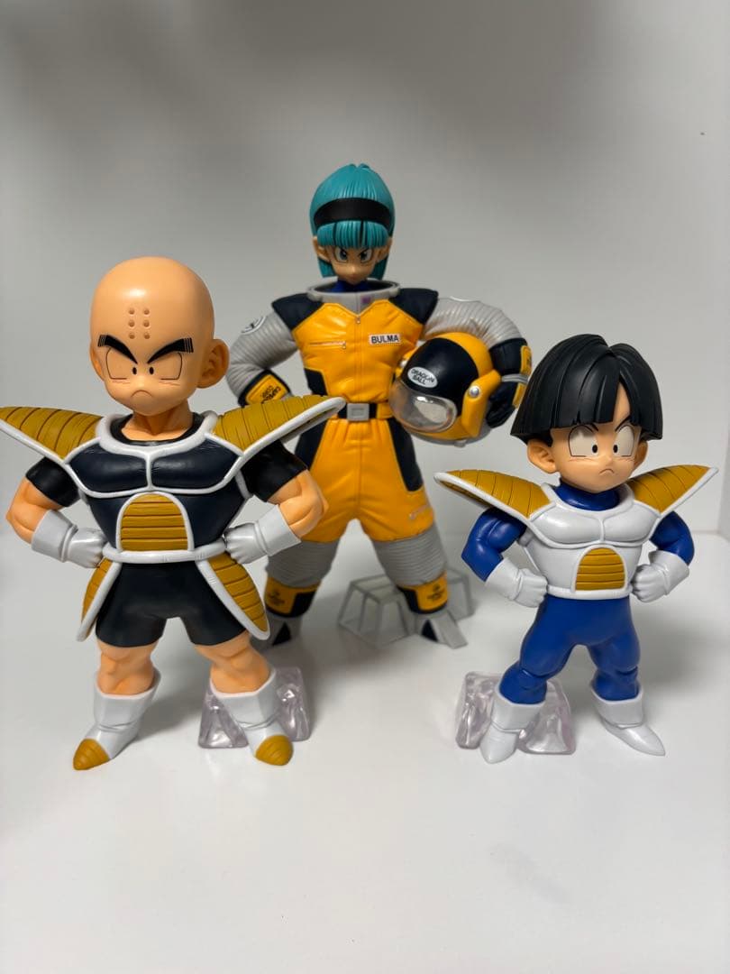 一番くじ ドラゴンボール ブルマ 孫悟飯 クリリン フィギュアセット