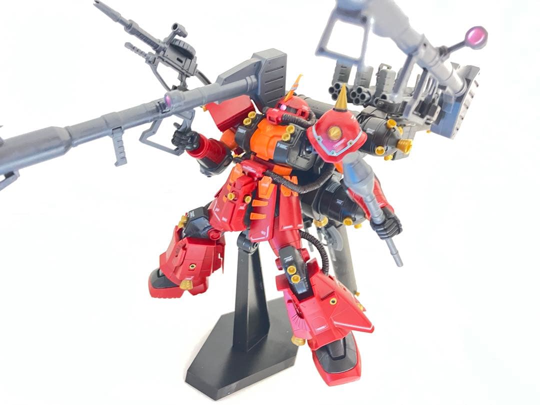 【完成作品】HG 高機動型ザクサイコ•ザクアニメカラー版　サンダーボルト