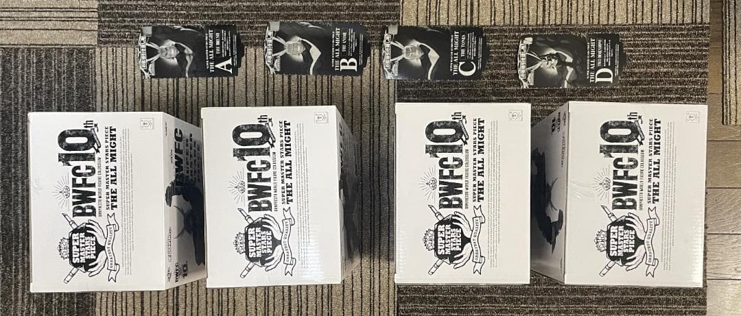 僕のヒーローアカデミア 一番くじ SMSP オールマイト　全4種セット　半券付き