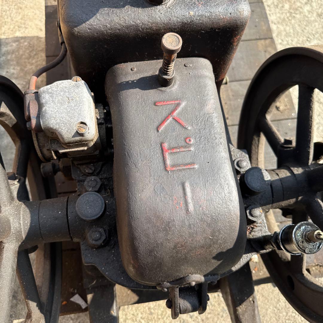 レトロ 石油発動機 SPEE製(スピー)佐藤農具機