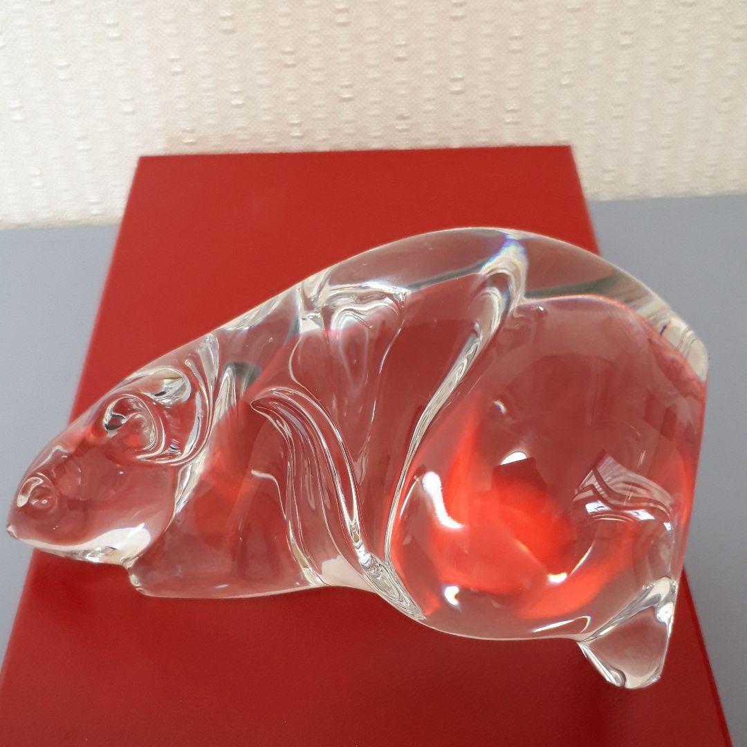 バカラ 干支 子・ねずみ キズあり Baccarat バカラ 干支オーナメント