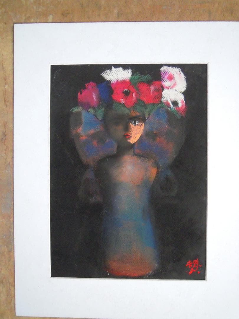 人面壷と花 8月25日(月)18時より抽選開始】【No.517】大花と小花セットが登場