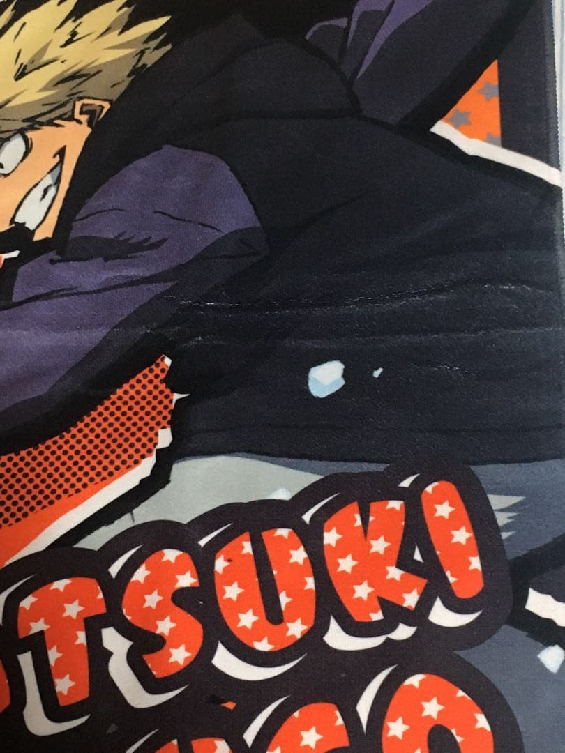 僕のヒーローアカデミア 新宿マルイ  ソフトタッチフェイスタオル 爆豪勝己