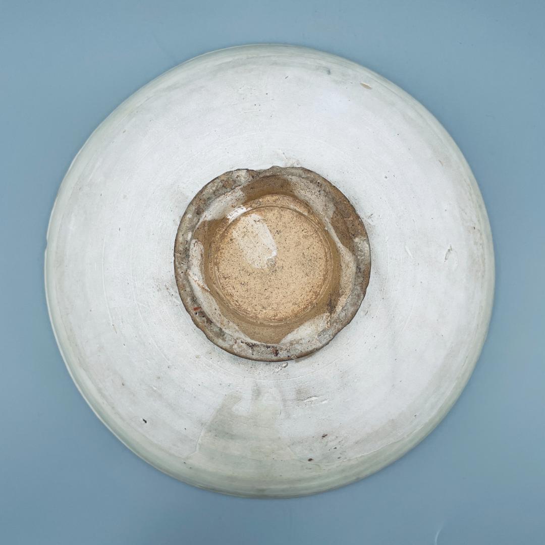 五代〜宋代 白磁 白化粧 大椀 陶磁器 中国美術