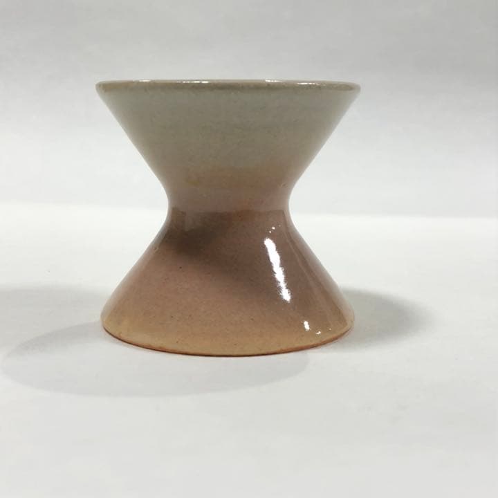 茶道具】萩 千切 蓋置 15代坂倉新兵衛 R-0460 お4