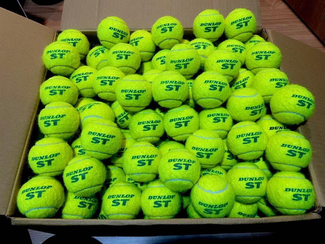 女子練1試合のみ 即日発送 中古硬式テニスボール200球