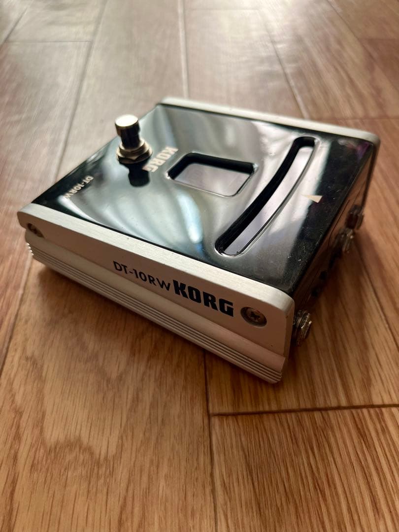 KORG】デジタル チューナー DT-10RW GLY 茶 リアルウッド 美品