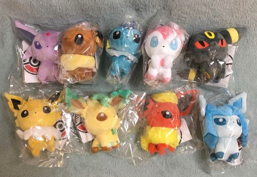 ポケモンドールズぬいぐるみブイズ9種セットニンフィアリーフィア