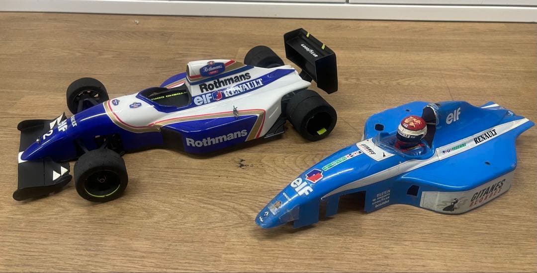 京商F1 電動ラジコンカー 1/10 ボディー2台付き