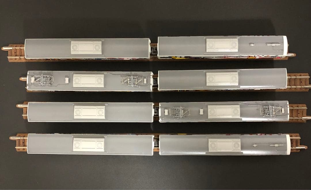 管理番号1583 Nゲージ 京急2000形 さわやかギャラリー号GM製8両セット