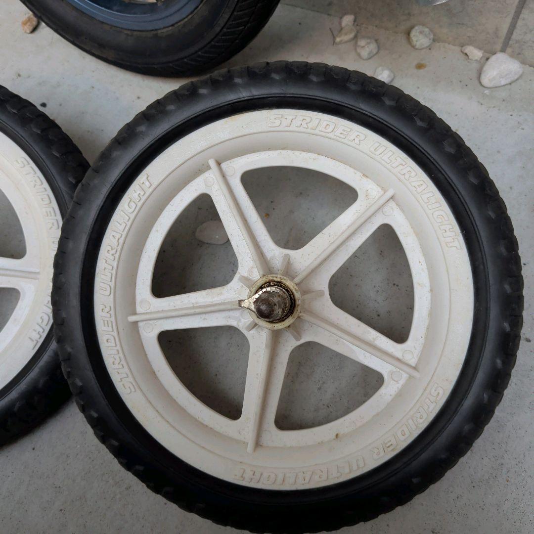 ストライダー プロ 軽量 シルバー カスタム タイヤ 予備タイヤ付き