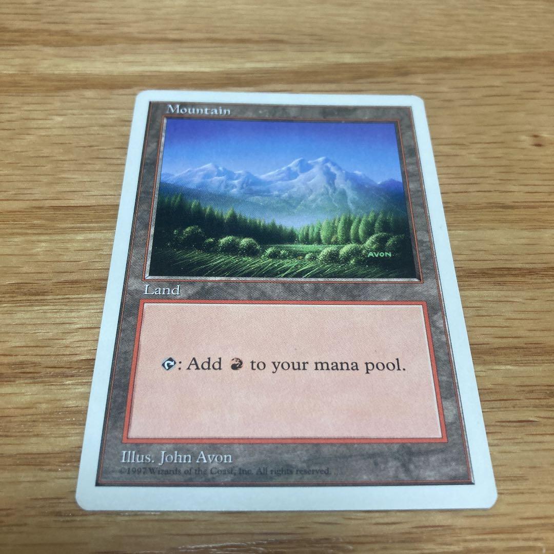 MTG 基本土地 山4種16枚セット イラストJohn Avon - メルカリ