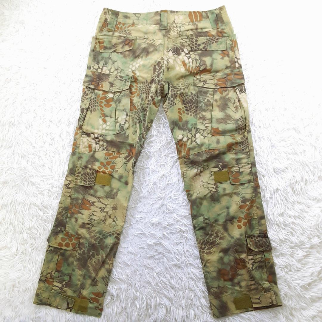美品◎コンバットシャツ タクティカルパンツ セットアップ 迷彩柄