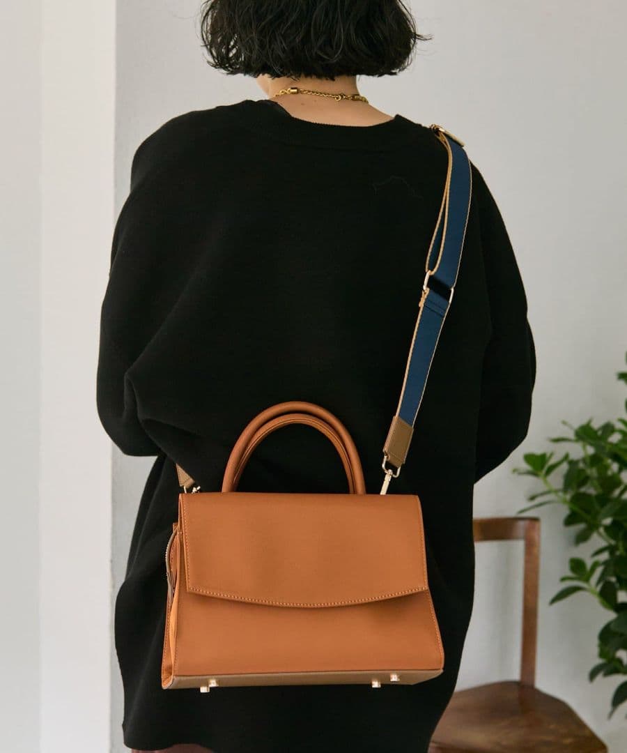 【ear PAPILLONNER】きれいめ撥水トートバッグS