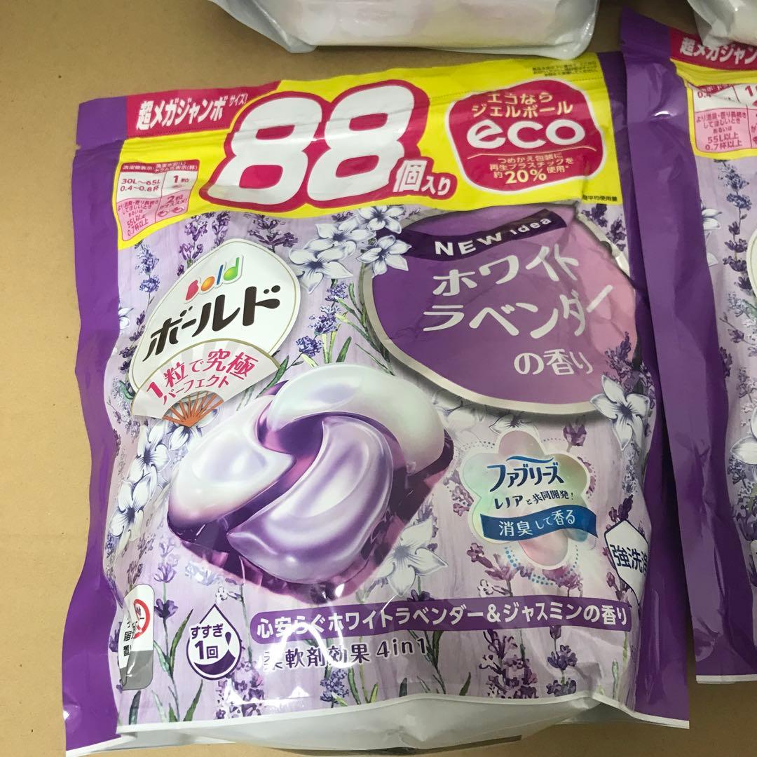 ボールド　ジェルボール　心安らぐホワイラベンダー&ジャスミンの香り　88個