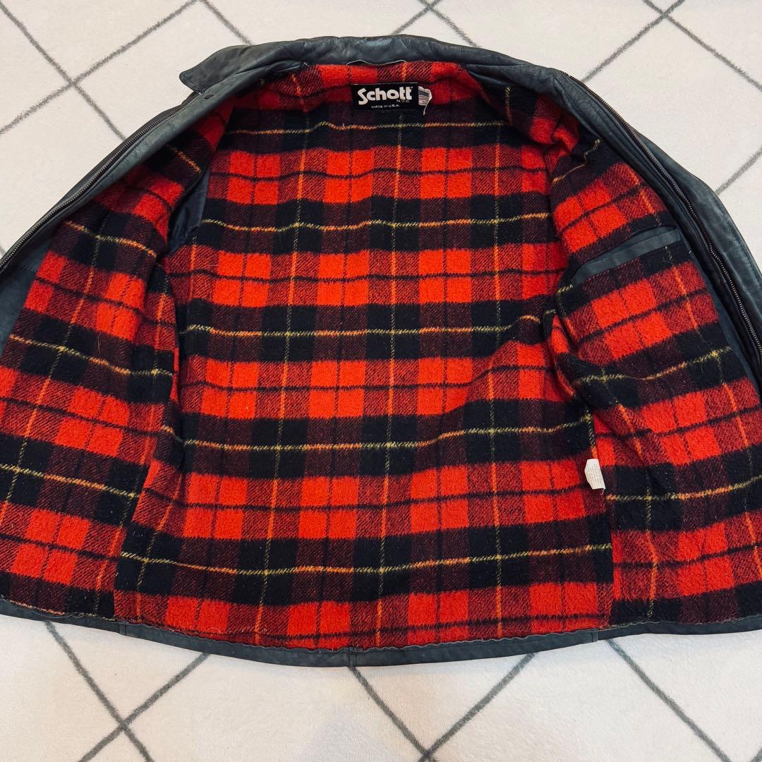 レアモデル Schott ヌバックレザージャケット 36 ハーフコート - メルカリ