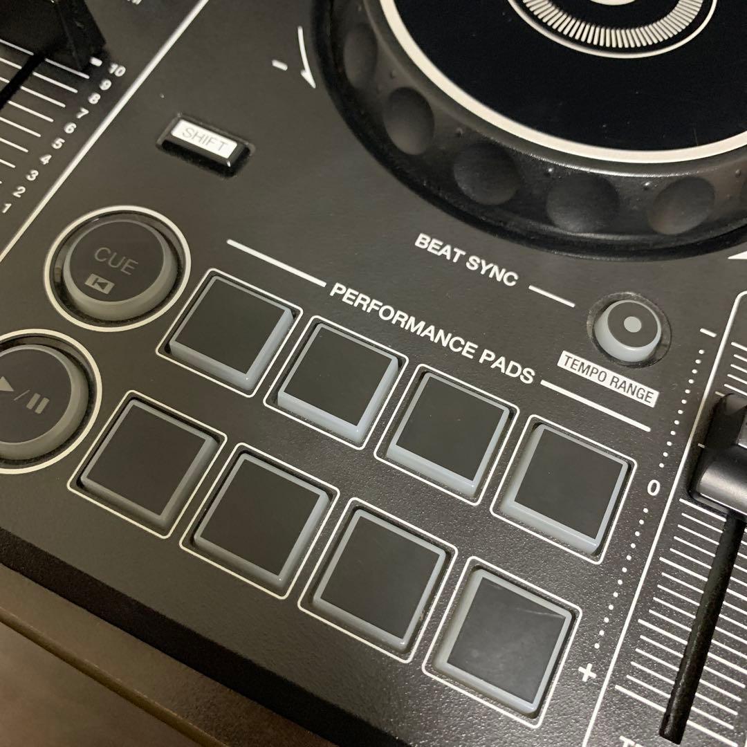 Pioneer DDJ-200 DJコントローラー スプリットケーブル付き