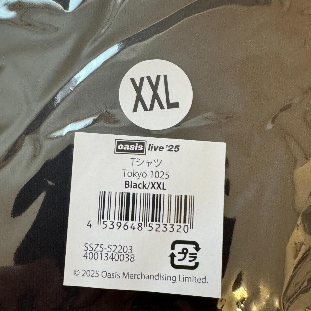 4点セット】XXLサイズ oasis 開催地限定 Tシャツ & A2ポスター
