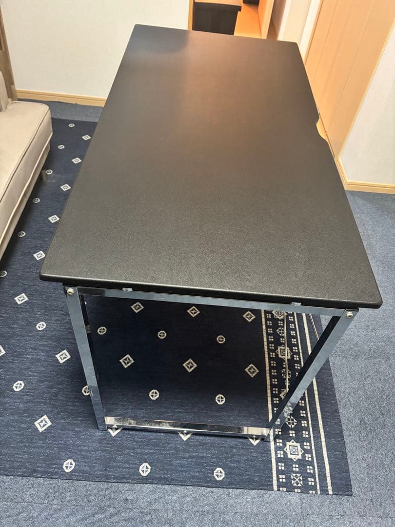 ニトリパソコンデスク(Nトリシア120BK) 120㎝幅