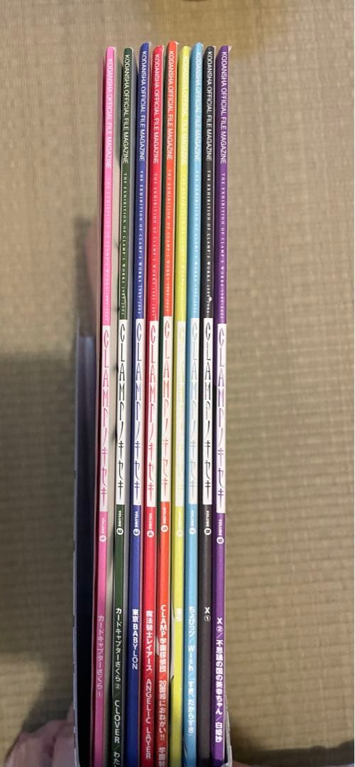 CLAMPノキセキ　チェス盤セット　チェス駒1〜9 雑誌1〜9 まとめ売り