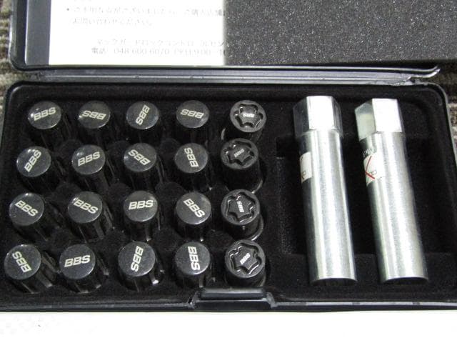 ■BBS　マックガード社製　インストレーションキット　M12×1.5ｐ　1台分■