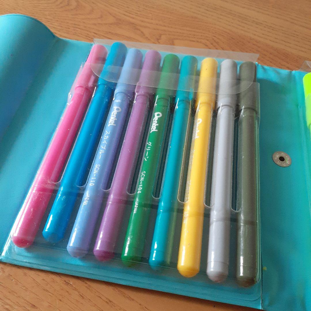 pentel 水性カラーペン SC-18 ペン回し ベストセラー 商品