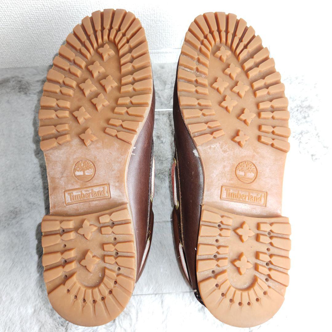 美品✨️ Timberland 28.0 デッキシューズ 3eye モカシン