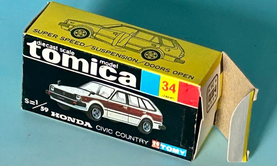 トミカ黒箱 34 ホンダシビック カントリー