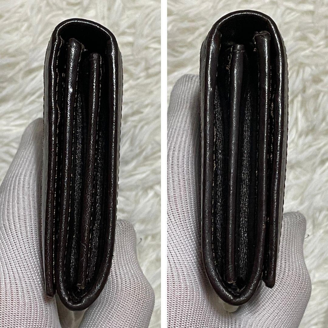 【美品】 FENDI フェンディ　二つ折り 長財布　ズッカ柄　オールドフェンディ