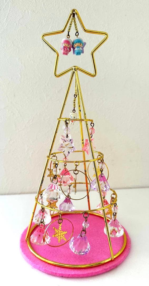 サンリオ　キキララ　クリスマスツリー　と　モビール　オーナメント