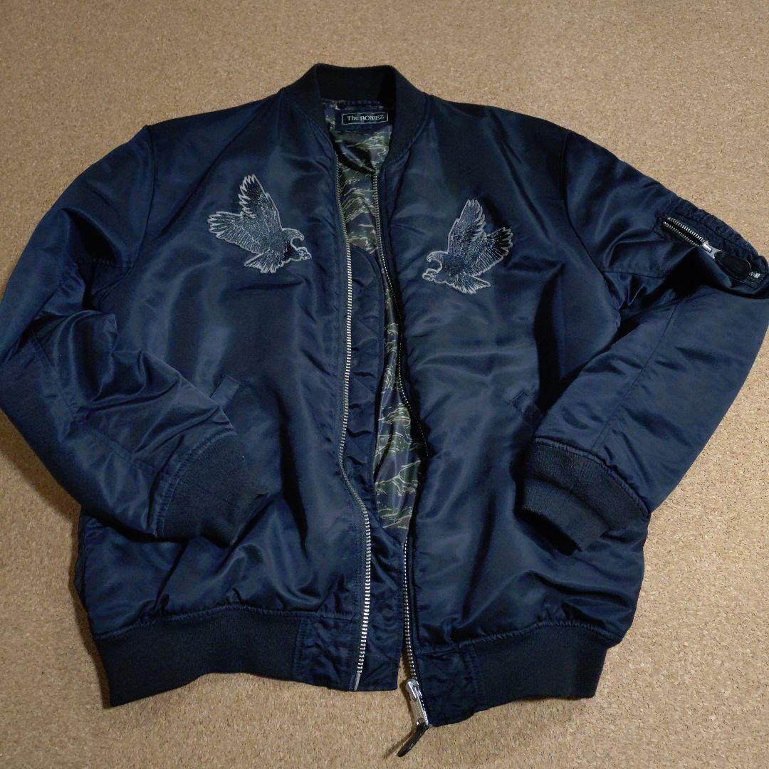 The BONEZ 初期MA-1 ボーンズ Lサイズ The BONEZ 初期MA-1 ボーンズ Lサイズ The BONEZ MA-1 JACKET発売】 去年末