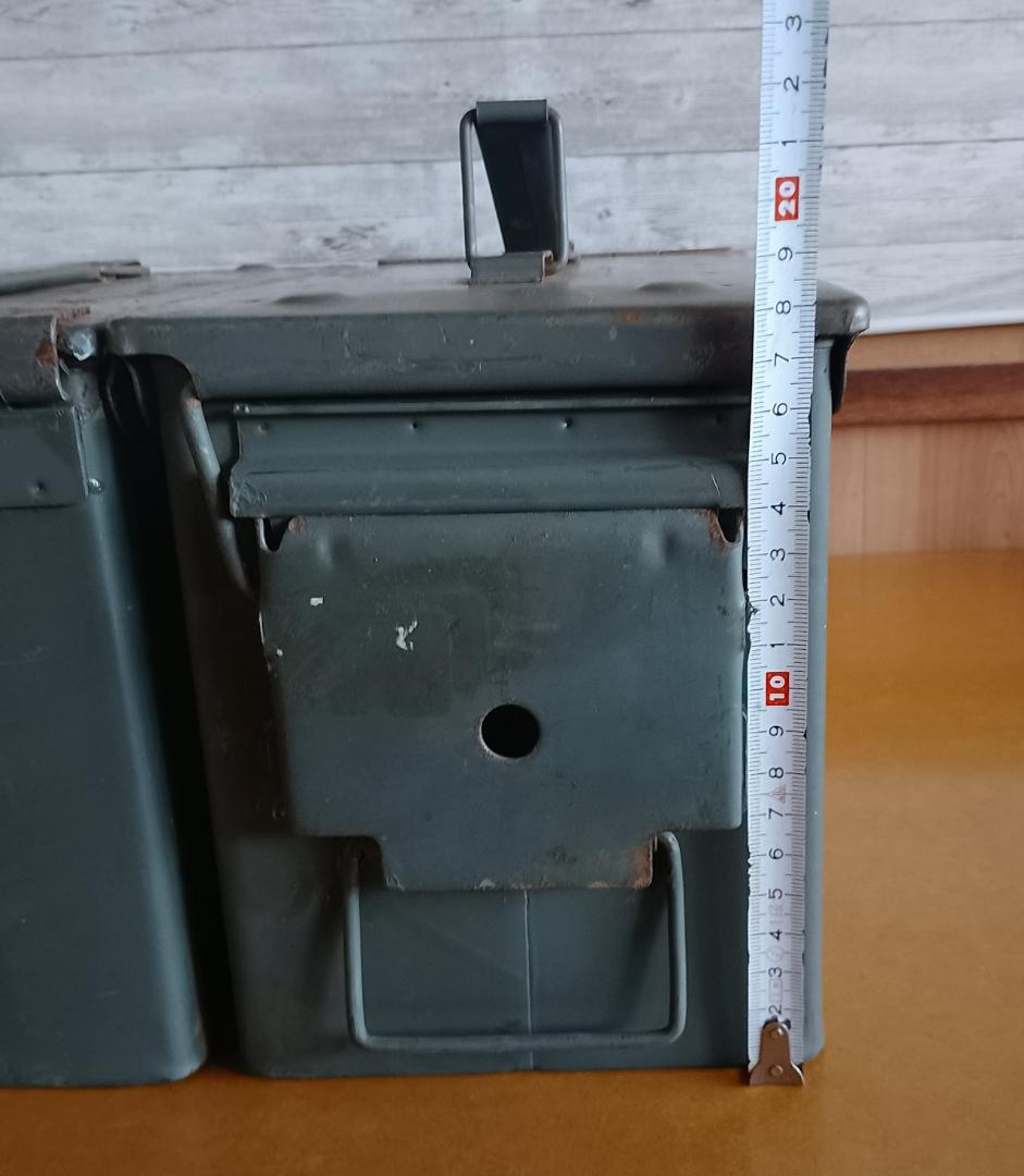 実物 USED 米軍 弾薬箱 アンモボックス 3セットインテリア サバゲー