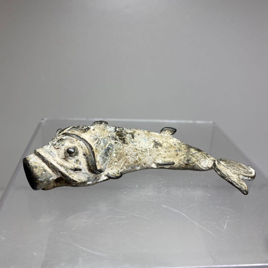 古銅 鯉水滴 61g 東さ7-1207☆2F