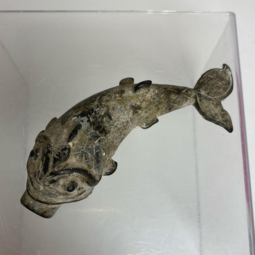 古銅 鯉水滴 61g 東さ7-1207☆2F