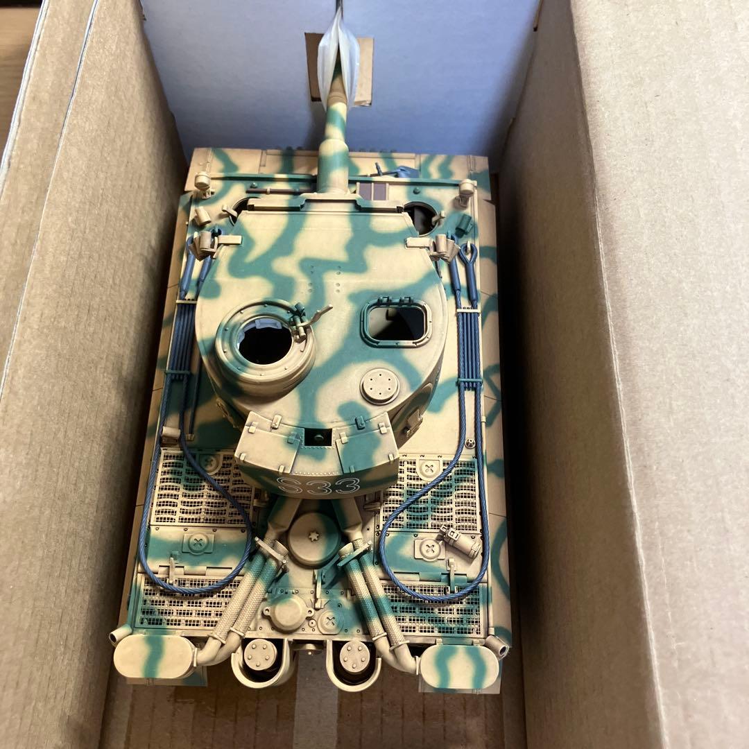 タミヤ ドイツ重戦車タイガーⅠ初期生産型 完成品 1/35 マスターワークコレク