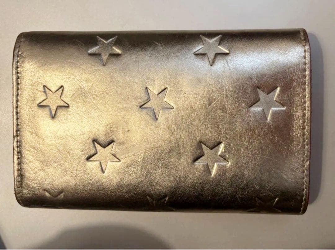 イルビゾンテ 三つ折り財布 ゴールド星 日本限定 IL BISONTE