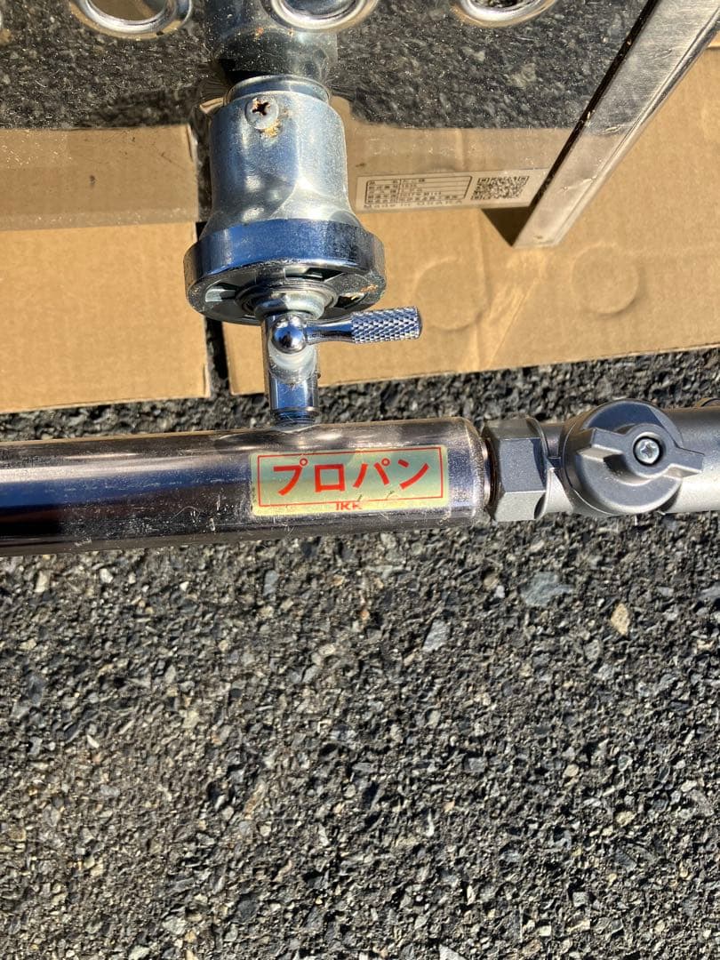 プロフ説明必読！LPガス式 3連 たこ焼き器