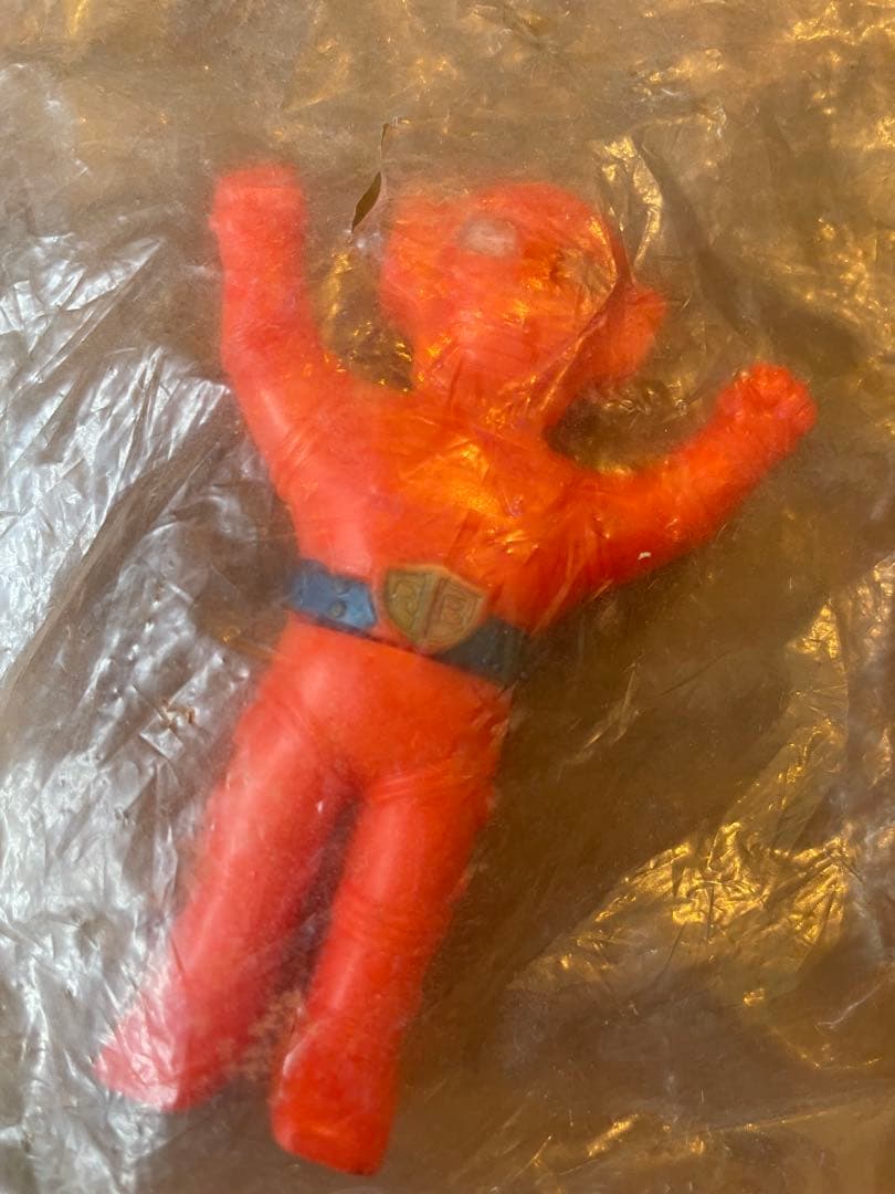 最終値下げでちゅ❣️ブルマァク ロボットシリーズ レッドバロン ソフビ 未開封