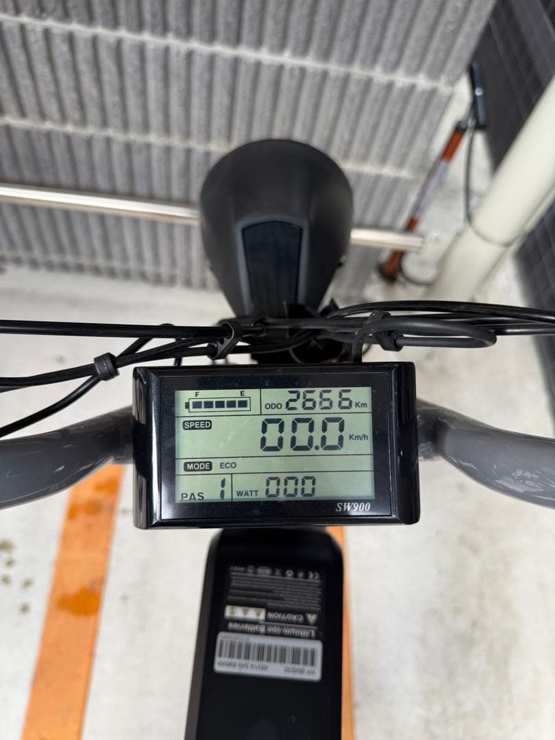 フローバイク　FLOW BIKE 電動アシストE-bike 自転車 グレー