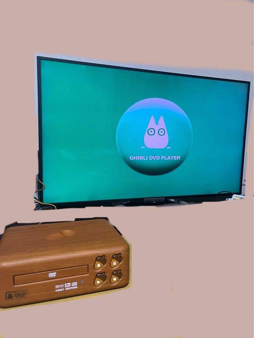 ジブリDVDプレイヤー 動作確認済 付属品有