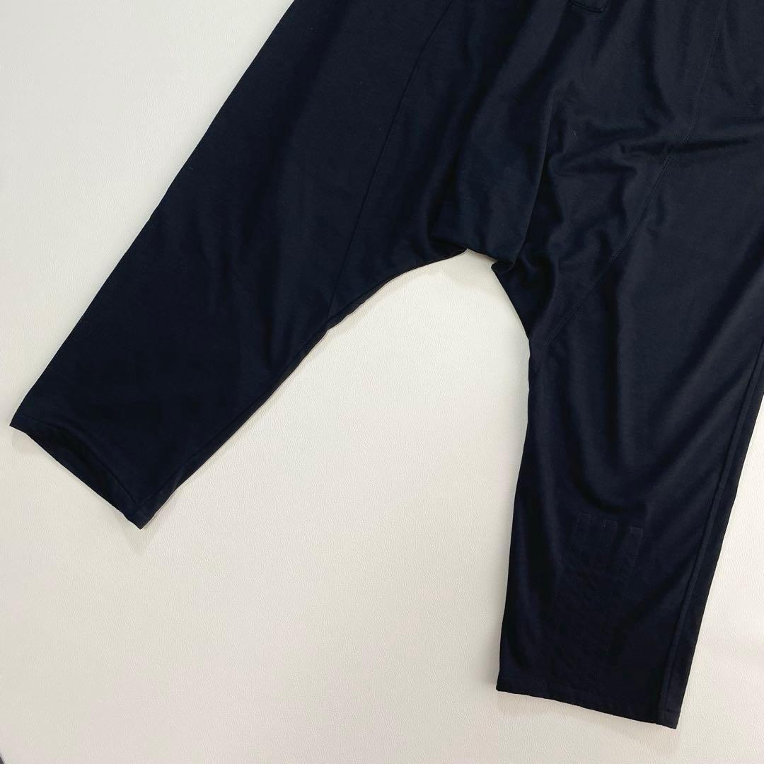 6264 Y-3 サルエルパンツ ルーズシルエットパンツ ブラック スリーライン