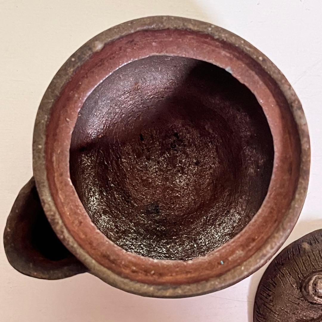 備前焼 作家物 宝瓶 急須 茶器 茶道具 龍