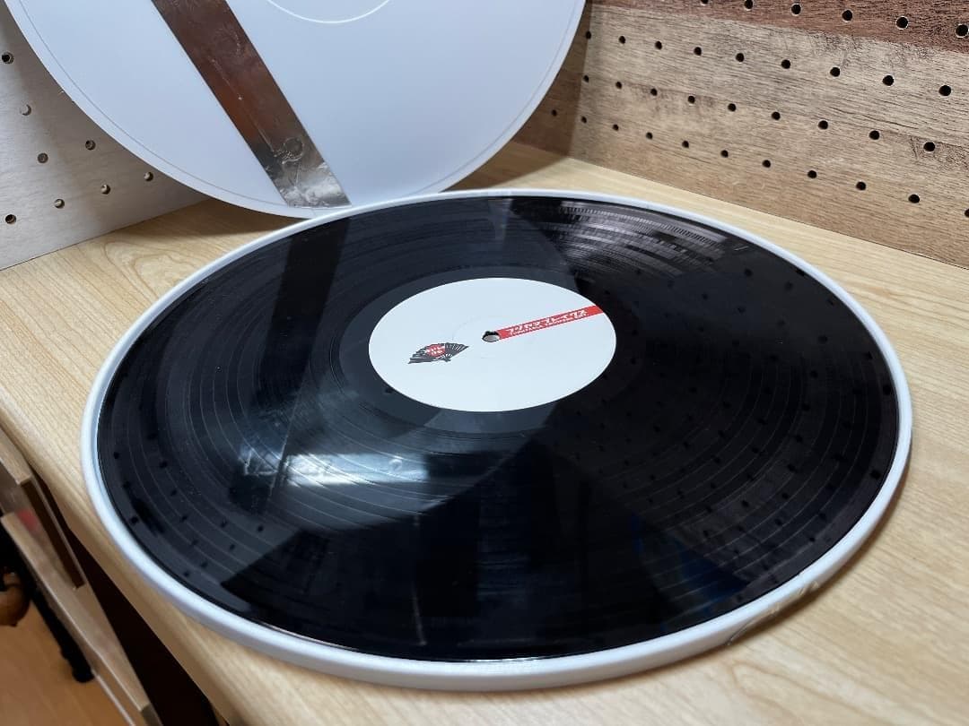 【BTO】「12レコード反り直し機」フットウォーマー付　ディスクフラッター代替品