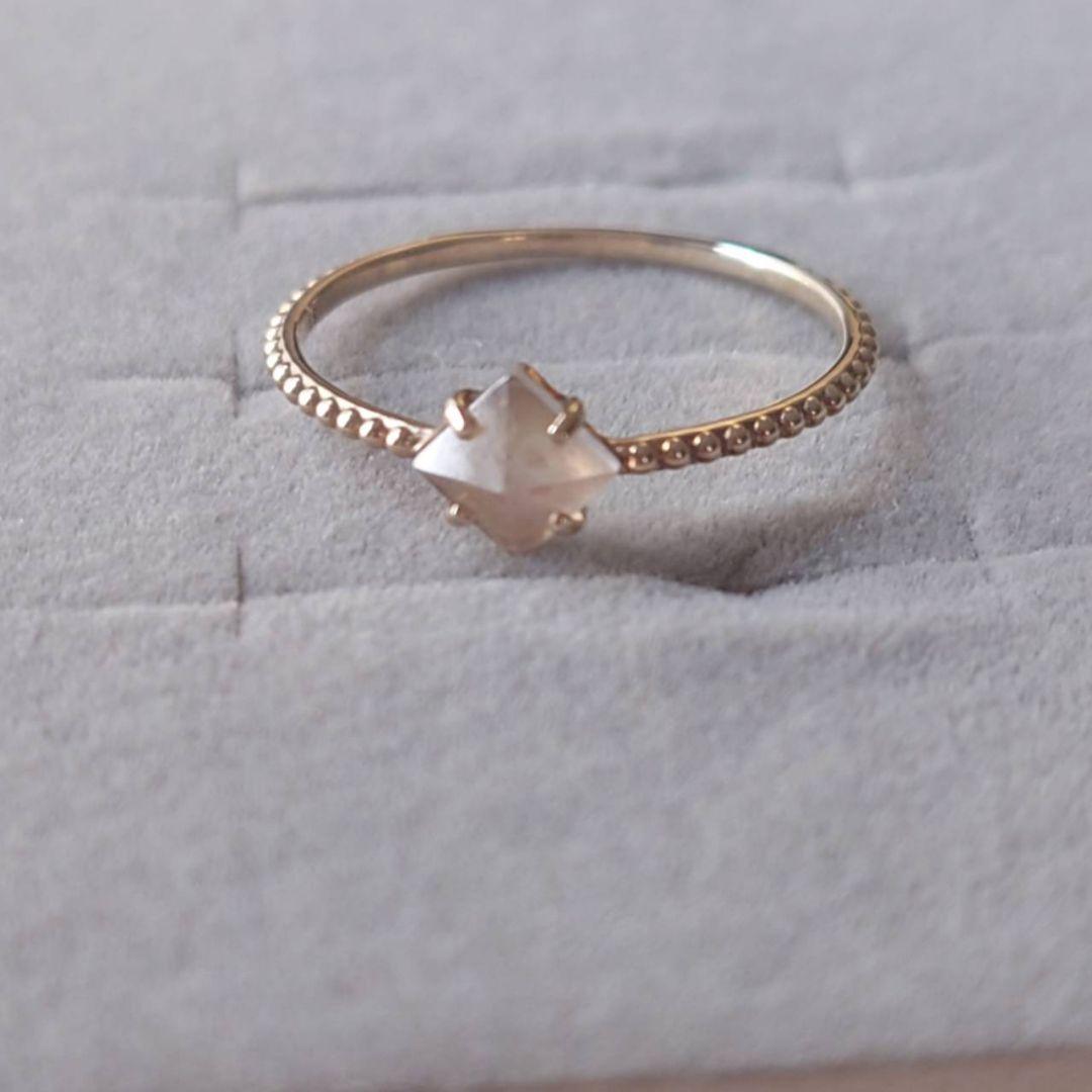 あ*ん様 サマンサシルヴァ　リング　K10　イエローゴールド　9号